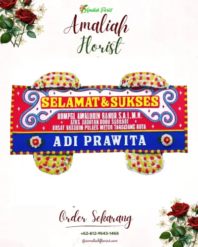Karangan Bunga Ucapan Selamat di Sukodadi